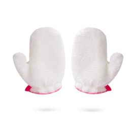 1 Pairs Bamboo Fiber Dishwashing Gloves Combine Dishwashing Gloves And Dish Cloth